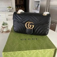 Gucci — Gucci Marmont Matelasse Small — Handbag — resale