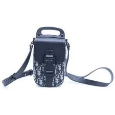 Dior — Christian Dior Saddle Vertical Phone Mini Hard — Handbag — resale