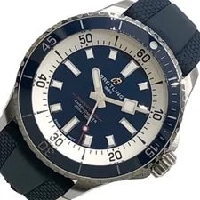 Breitling — Breitling Superocean Automatic 42 A17375 Navy Stainless Steel S — Watch — resale