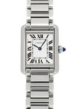 Cartier — Cartier Tank Solo SM W5200013 H30xW24mm Silver Dial Stainless Box Card #T218 — Watch — resale