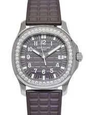Patek Philippe — Patek Philippe Aquanaut 5067 Luce Steel & Diamond Brown B/P 5067A — Watch — resale