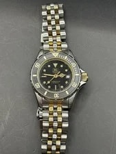 Tag Heuer — Tag Heuer 1000 Series Two Tone Heuer Quartz Reference 980.018 Works — Watch — resale