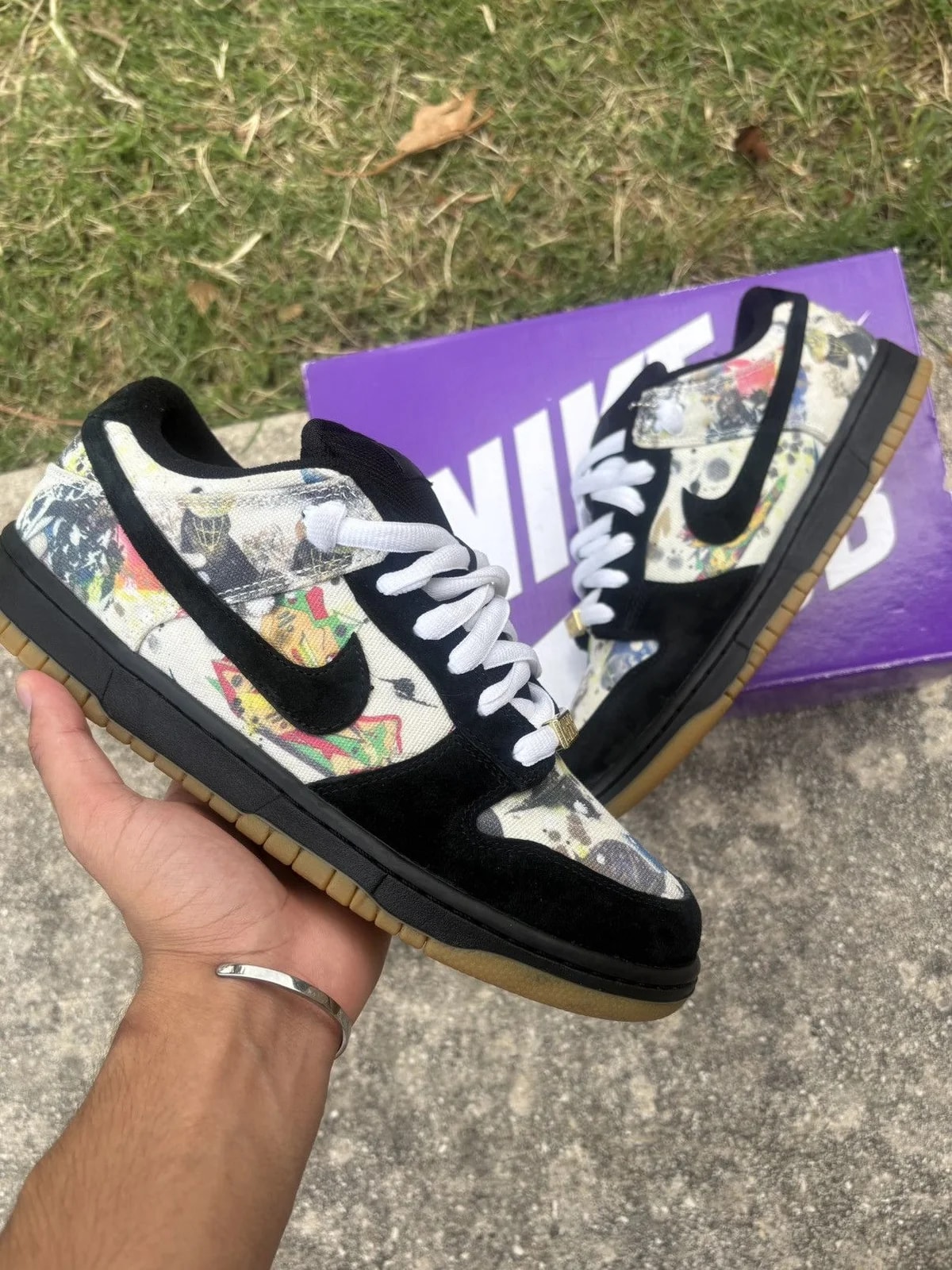 Nike SB Dunk Low X Supreme Rammellzee — Sneaker — resale