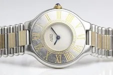 Cartier — Cartier Must de 21 Quartz , Ivory Dial, 1340 — Watch — resale