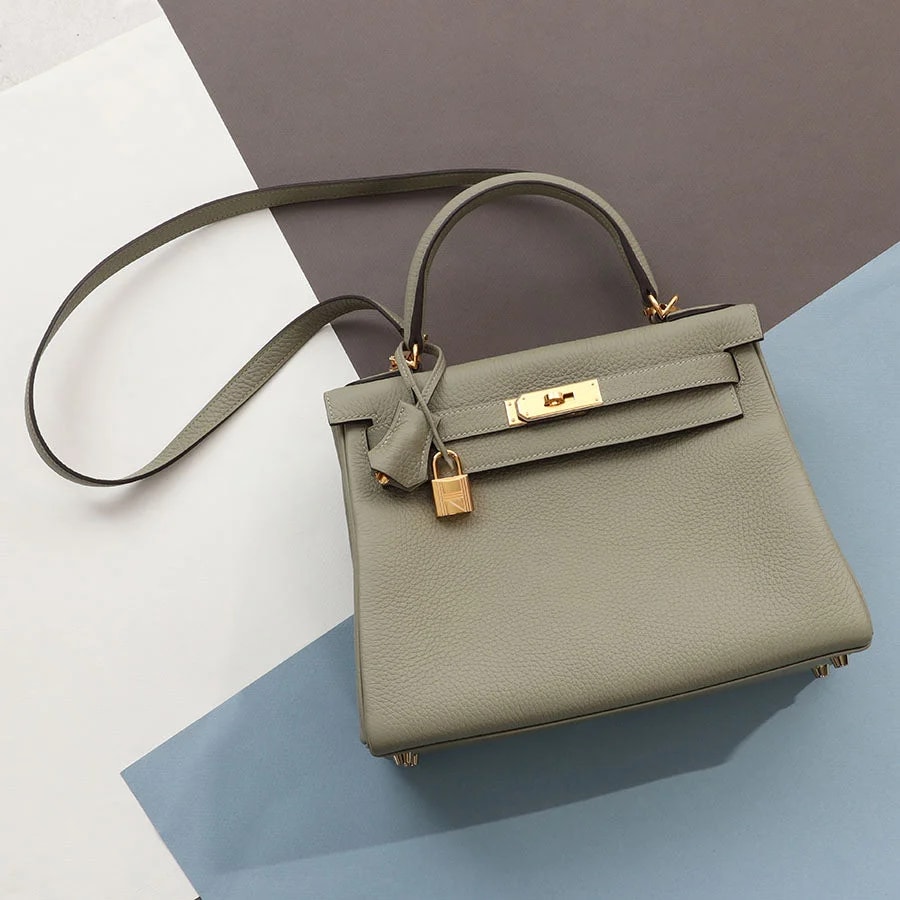 Hermès — Hermès Sauge Clémence Kelly 28 — Handbag — resale