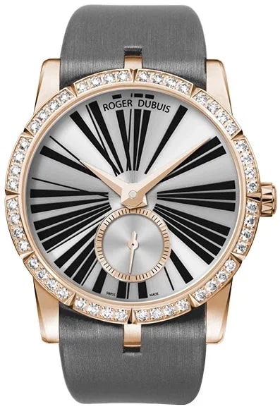 Worldofluxuryus — Roger Dubuis Excalibur Rose Gold & Diamonds Lady's — Watch — resale