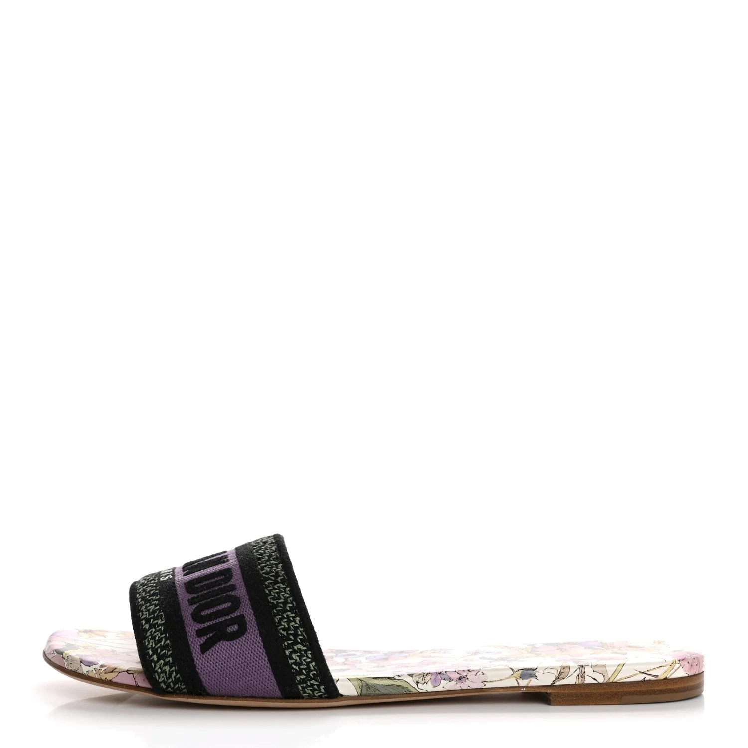 Dior — Embroidered 4 Saisons Dway Slide 41 — Designer Shoe — resale
