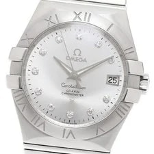 Omega — Omega 123.10.35.20.52.001 Constellation Date 11P Diamond Automatic — Watch — resale