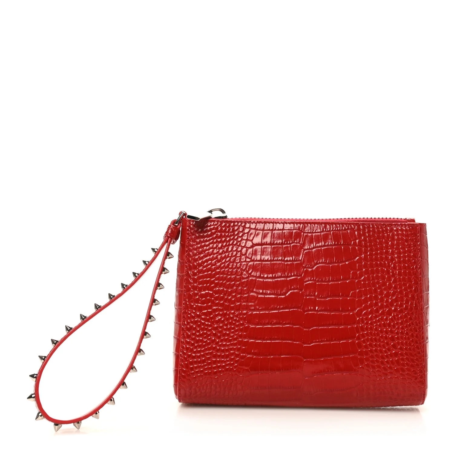 Christian Louboutin — Embossed Mini Cabata Pouch Loubi — Accessory — resale