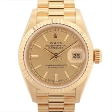 Rolex — Rolex Lady Datejust 69178 YG AT Champagne-Face — Watch — resale