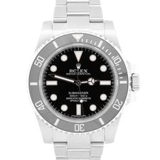 Rolex — 2017 Papers Rolex Submariner No-Date 40mm Black Ceramic Steel 114060 LN BOX — Watch — resale