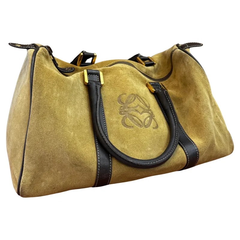 Loewe — 1990s Loewe Boston Bag 35 — Designer Shoe — resale