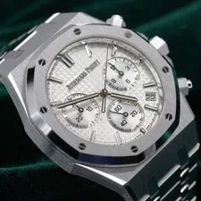 Audemars Piguet — Audemars Piguet Royal Oak Chronograph White Dial Stainless SET 26240ST — Watch — resale
