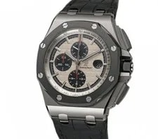 Audemars Piguet — Audemars Piguet 44mm Chrono Steel Ceramic Bezel Panda Unpolished — Watch — resale