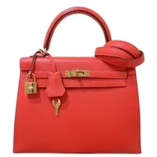 Hermès — Hermes Kelly 25 X刻 Jaipur Hardware Dust #OK221 — Handbag — resale