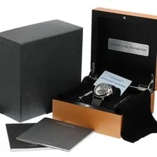 Panerai — Panerai Luminor GMT PAM00088 Automatic 43mm Box Papers Black;Silver — Watch — resale