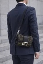 Fendi — Fendi Double Baguette 7VA649 Alwk — Handbag — resale