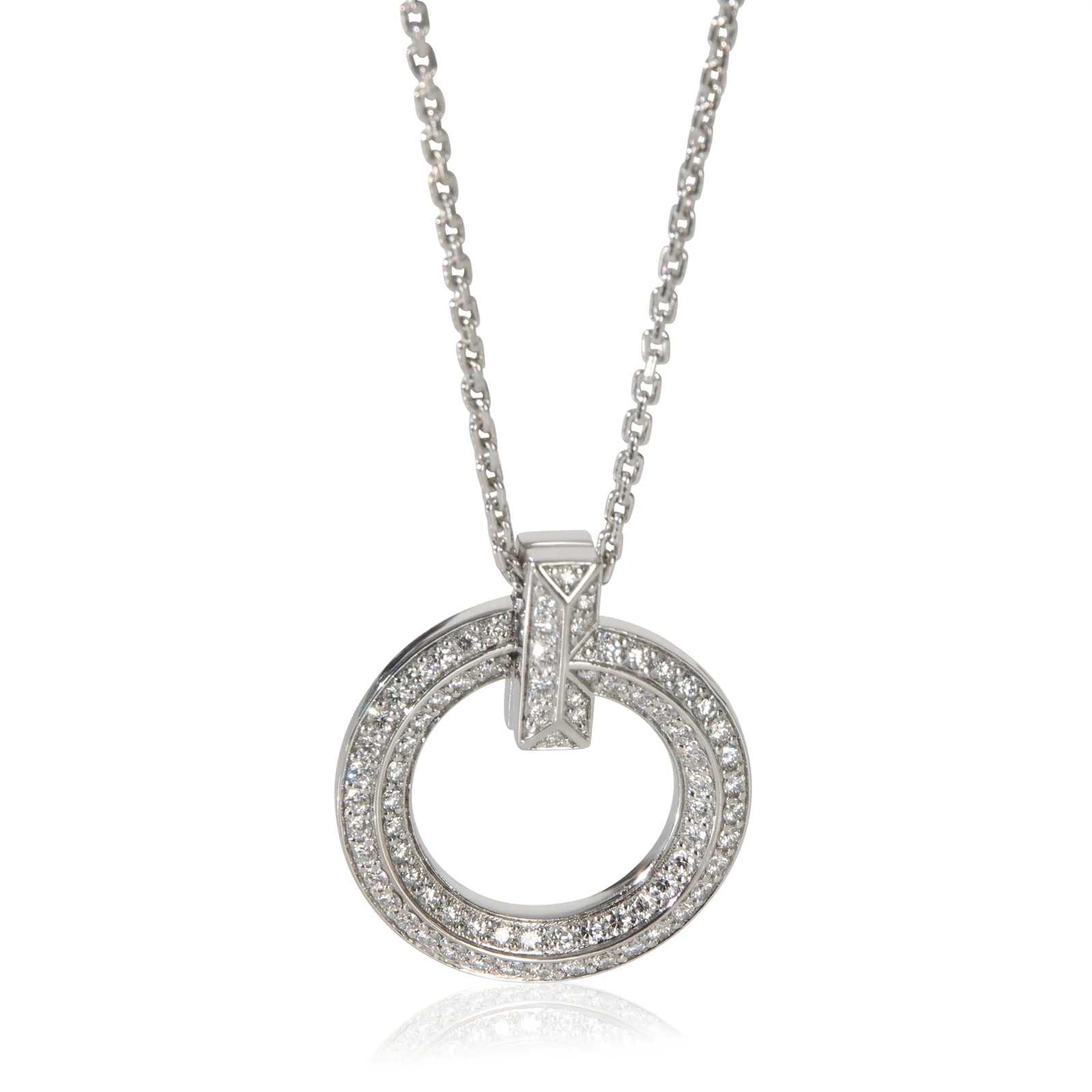 Tiffany & Co. — Tiffany & Co. White Gold T T1 Circle 18k — Jewelry — resale