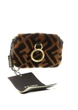 Fendi — Fendi Nano Baguette Montone Baby Colt — Handbag — resale