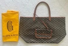 Goyard — Auth Goyard Saint Louis W Dust — Handbag — resale