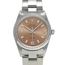 Rolex — Rolex Air-King 14000 34mm Stainless Steel Pink #WW2303 — Watch — resale
