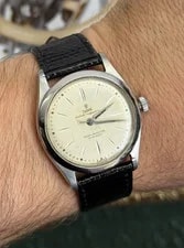 Tudor — 1960s Tudor Oyster Elegante 7960 Silver Dial 34mm Manual Wind — Watch — resale