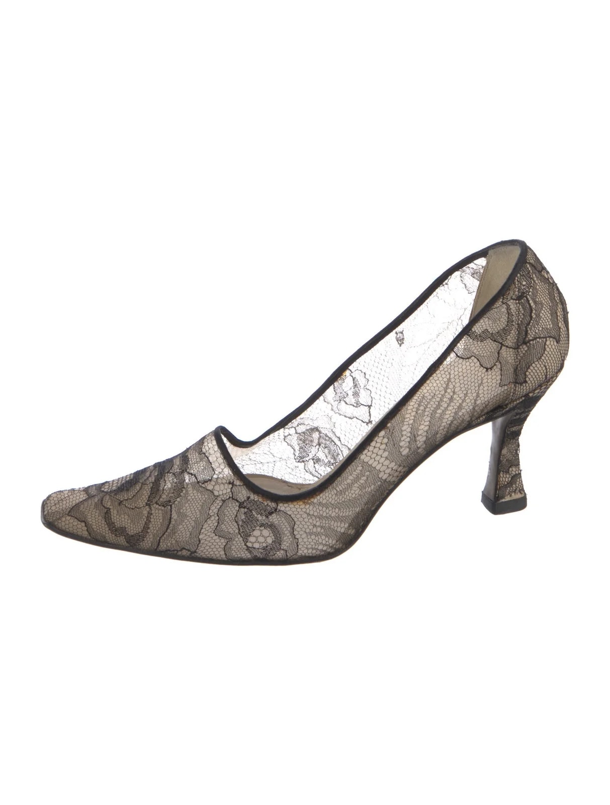 Dior — Lace — Designer Shoe — resale