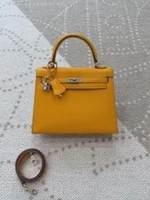 Hermès — Auth Hermès Kelly 25 Top Handle D'or Collector — Handbag — resale