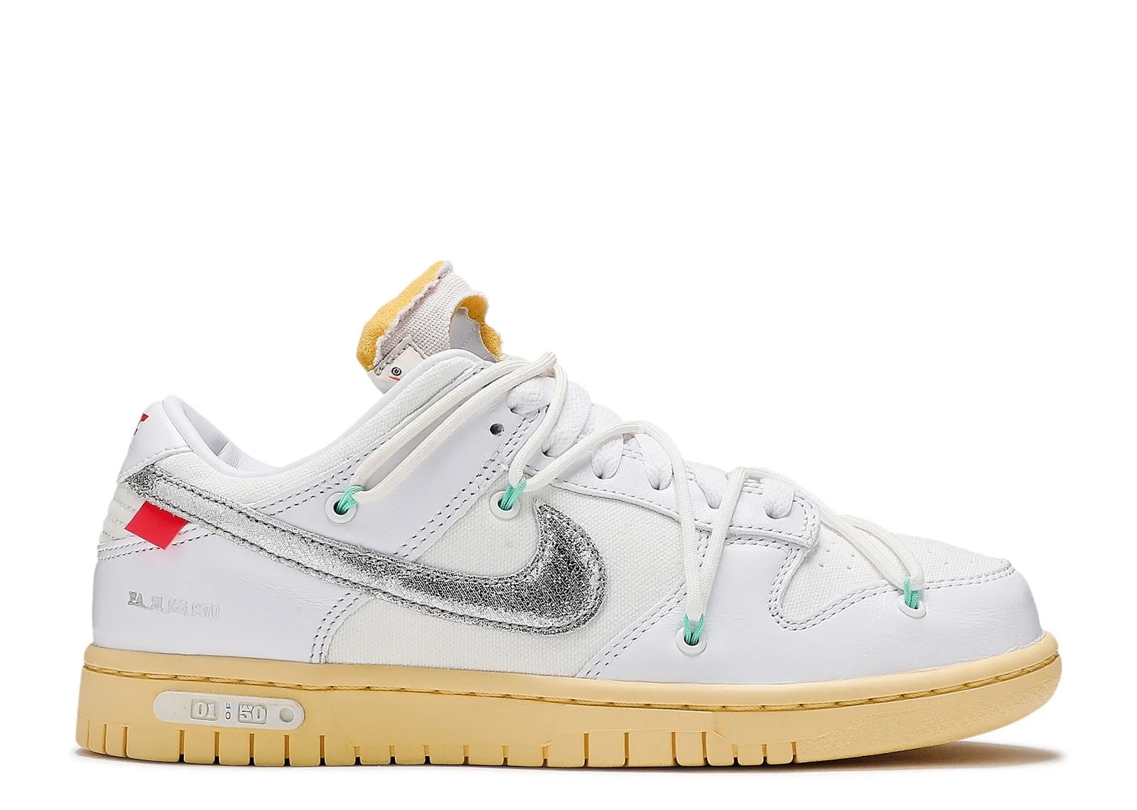 Off-White — Off-White X Dunk Low 'Lot 01 of 50' — Sneaker — resale