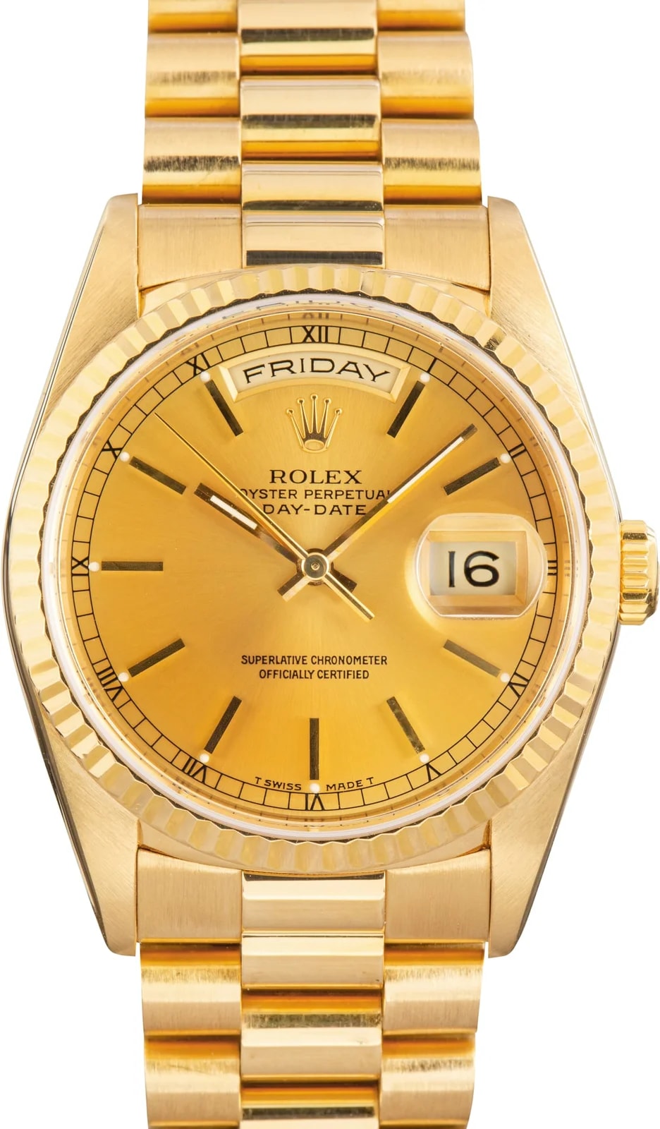 Rolex — Rolex Day-Date 36 Champagne Dial Ref 18238 — Watch — resale