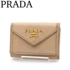 Prada — Prada Tri Fold Wallet Compact Wallet From Japan — Handbag — resale