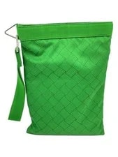 Bottega Veneta — Bottega Veneta Pouch 667025 Light Webbing — Handbag — resale
