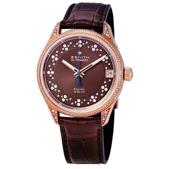 Zenith — El Primero Espada 18kt Rose Gold Automatic Diamond Watch 22.2170.4650/76.C713 — Watch — resale