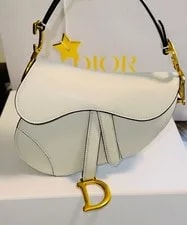 Dior — Dior Saddlebag With Strap Mini Authentic NEW Saddle Christian — Handbag — resale