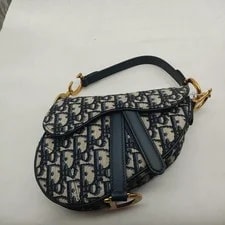 Dior — Dior Mini Saddle ' ' - Very Good #1G4JVOT — Handbag — resale