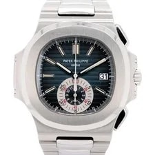 Patek Philippe — Patek Philippe 5980/1A 001 Nautilus Blue Dial Stainless Steel — Watch — resale