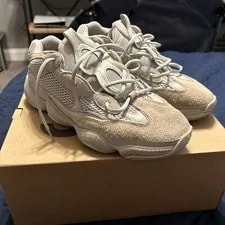 Adidas — Size 10 - Adidas Yeezy 500 Salt — Sneaker — resale