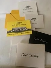 Breitling — Breitling Booklets Year 80/90 — Watch — resale