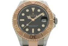 Rolex — Rolex Yacht-Master 37 268621 Pink Gold / Stainless Steel 37mm Black Dial #DW063 — Watch — resale