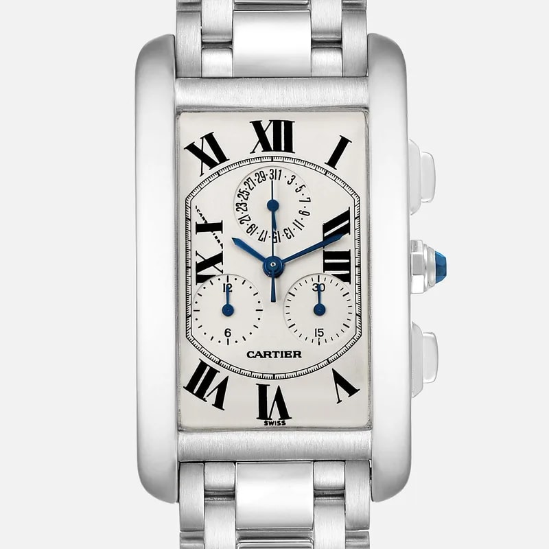 Cartier — Cartier Tank Americaine W26033L1 — Watch — resale
