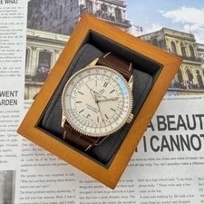 Breitling — Breitling Navitimer 41 Red Gold 18K Full Set Leather 155422549 — Watch — resale