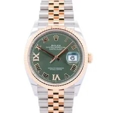 Rolex — Rolex Datejust 36 126200 Green/bar Dial — Watch — resale