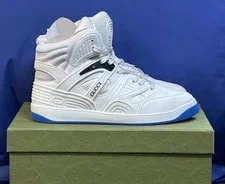 Gucci — ! Size 10.5 Gucci Basket High See Desc for Details — Sneaker — resale