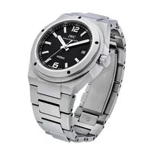 IWC — IWC Ingenieur Automatic Stainless Steel With Black Textured IW322701 — Watch — resale