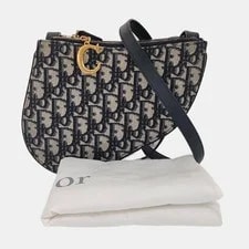 Dior — Dior Saddle Casual Zipper Closure Fabric - Very Good #IPLM1C — Handbag — resale