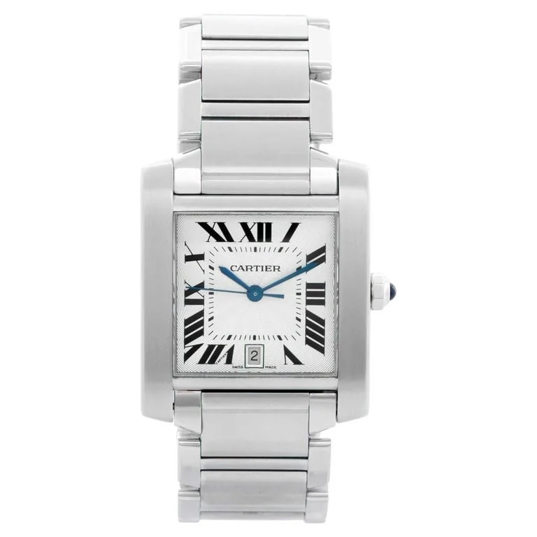 Cartier — Cartier Stainless Steel Tank Francaise W51002Q3 2302 — Watch — resale