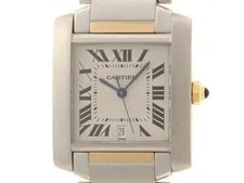 Cartier — Cartier Tank Française LM W51005Q4 Stainless Steel / Yellow Gold 28mm #DW483 — Watch — resale