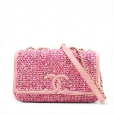 Chanel — Chanel CC Filigree X Single Flap Double Chain Metal — Handbag — resale