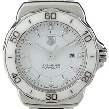 Tag Heuer — Tag Heuer Formula 1 12P WAH1315 SS Ceramic Diamond White — Watch — resale