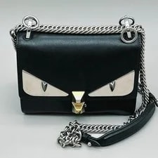 Fendi — Fendi Chain Canai Monster Bugs Eyes Crossbody — Handbag — resale
